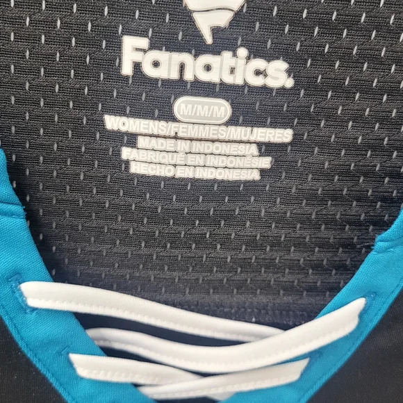 Fanatics women's black Jacksonville Jaguars Size Med. Fits Like A Large. - Picture 4 of 8